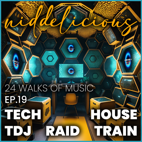 Cover art for 24 Walks of Music Ep.19 - Twitch DJs Tech/Bass/Future House Raid Train